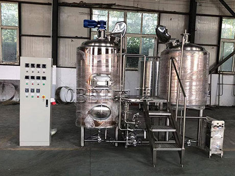 300-литровое пивоваренное оборудование готово к работе в России